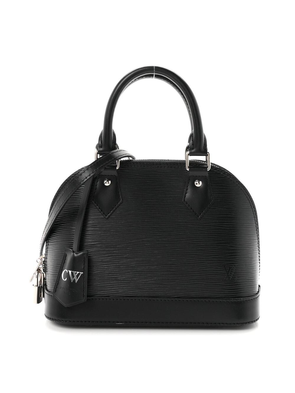 Louis Vuitton Epi Alma Bb Black #359141L16B